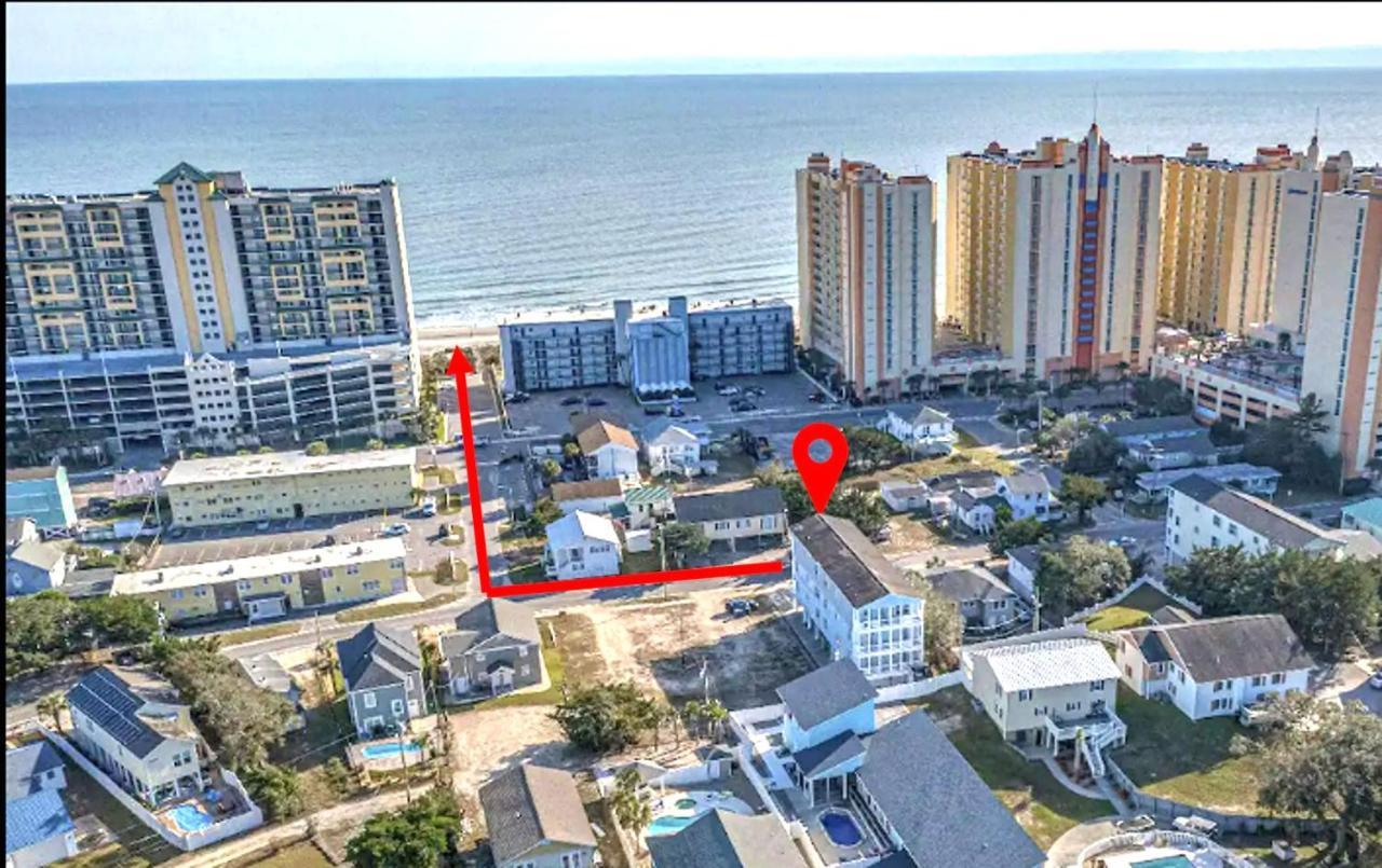 Ocean View Luxury Rental - Sleeps 16 Мертл-Біч Екстер'єр фото